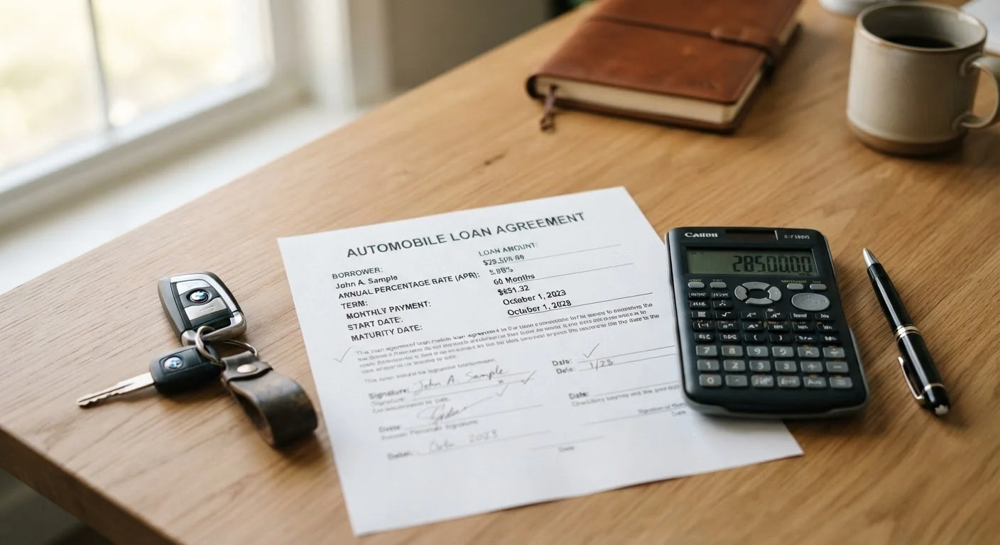 Auto Loan Basics: APR, Loan Term, and How Monthly Payments Are Calculated