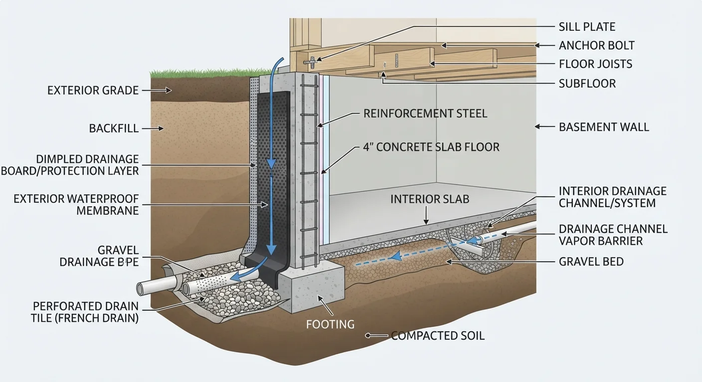 Basement Waterproofing: Interior vs. Exterior Approaches Explained