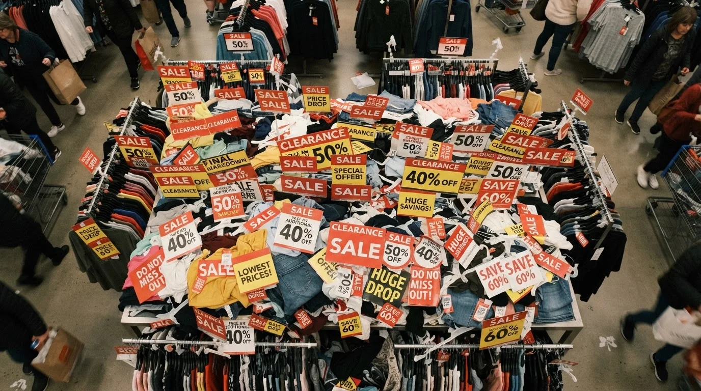 Deal Fatigue: Why Constant Discounts Make It Harder to Know What Anything Is Worth