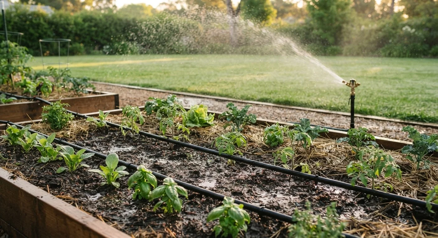 Drip Irrigation vs. Sprinkler Systems for Home Gardens