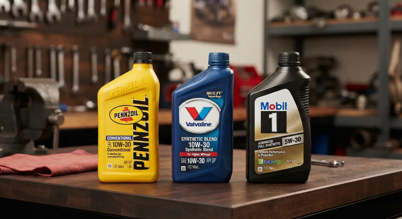 Engine Oil Types: Conventional, Synthetic, and Blends