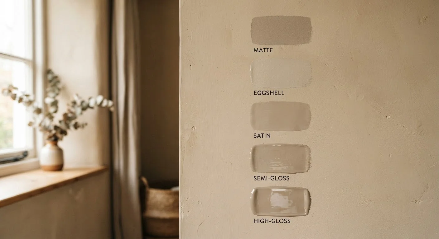 Interior Paint Finishes: Matching Sheen to Room and Surface