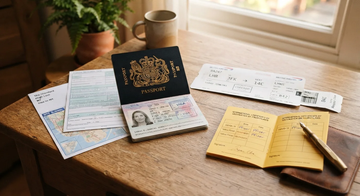 Pre-Trip Paperwork: Visas, Vaccinations, and Official Documents Explained