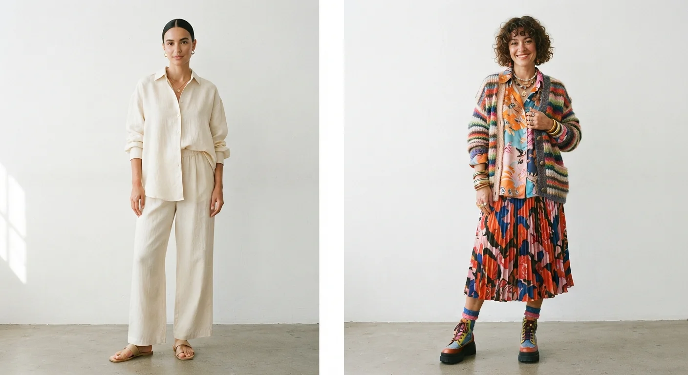 Quiet Luxury vs. Maximalism: Opposite Aesthetics, Equal Intention