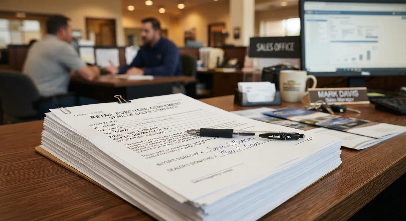 The Paper Trail: Documents You Should Read Before Signing at a Dealership