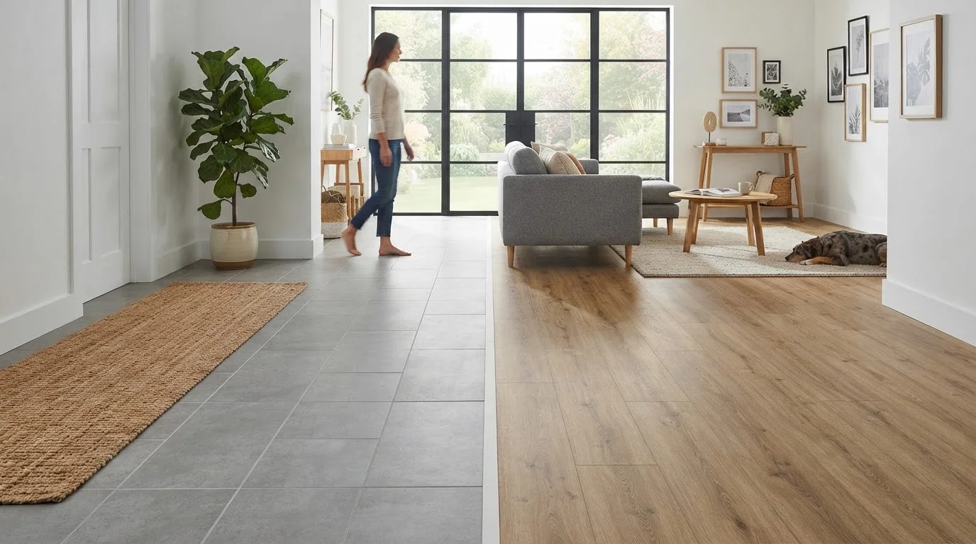 Tile vs. Luxury Vinyl Plank: Choosing a Floor That Actually Fits Your Home