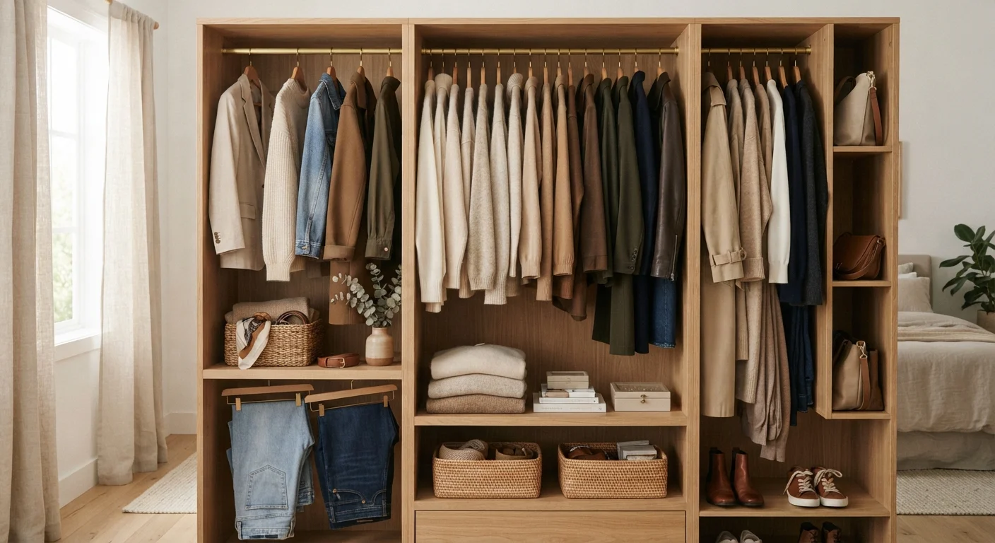Transitioning a Wardrobe Between Seasons Without Starting Over