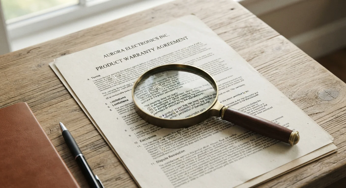 Warranty Terms Decoded: What the Fine Print Actually Promises