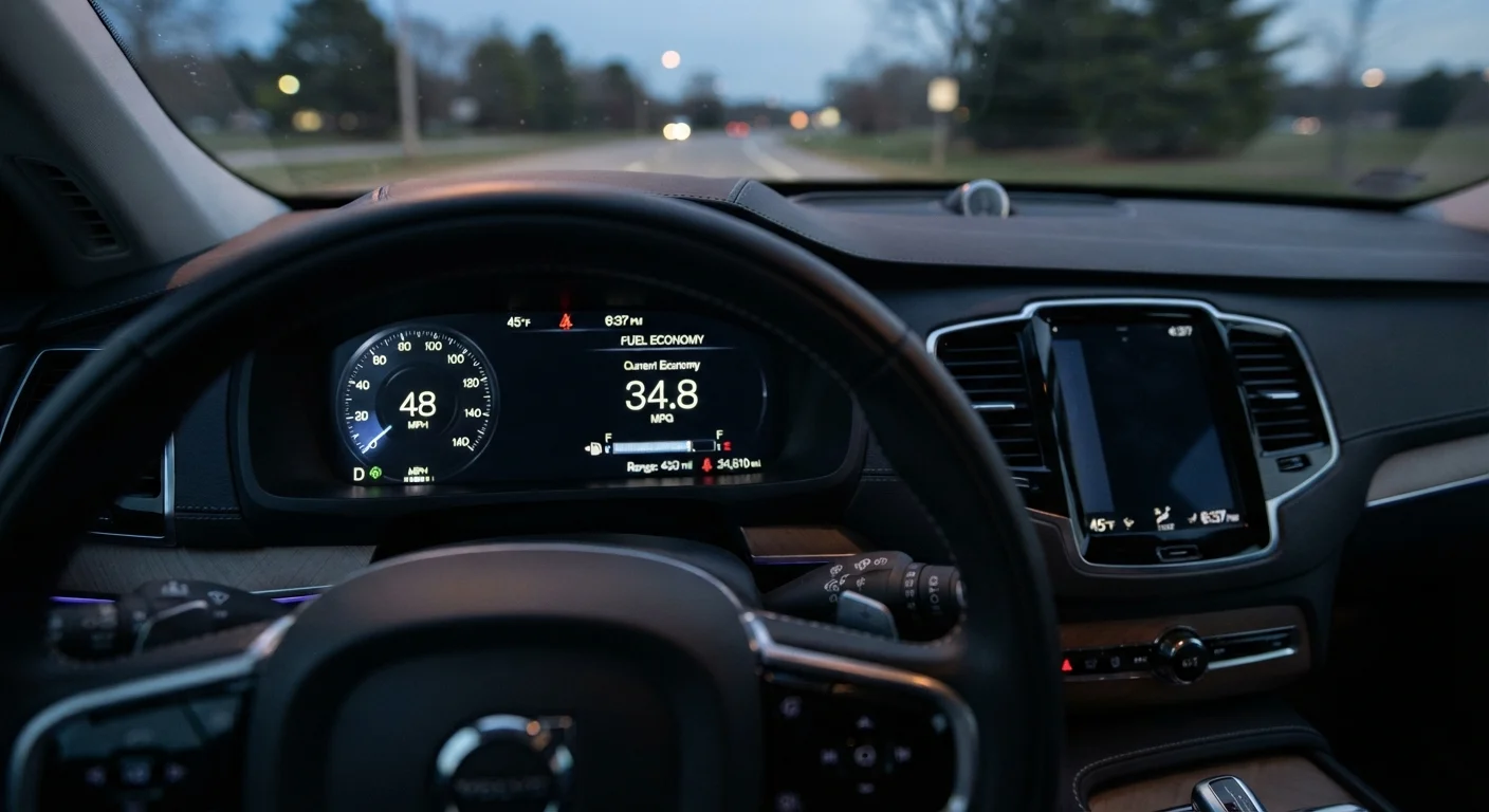What Your Fuel Economy Readout Is Actually Telling You