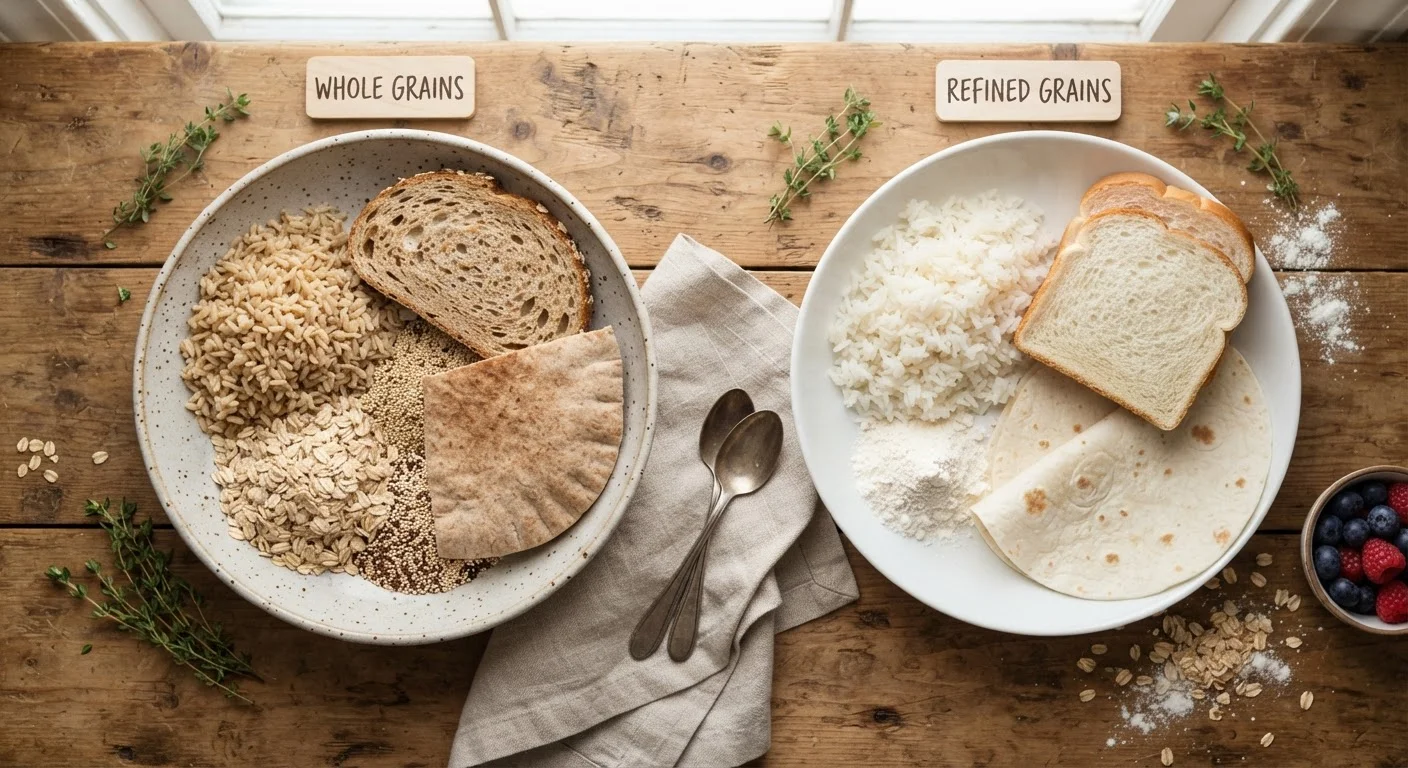 Whole Grains vs. Refined Grains: What the Research Actually Shows