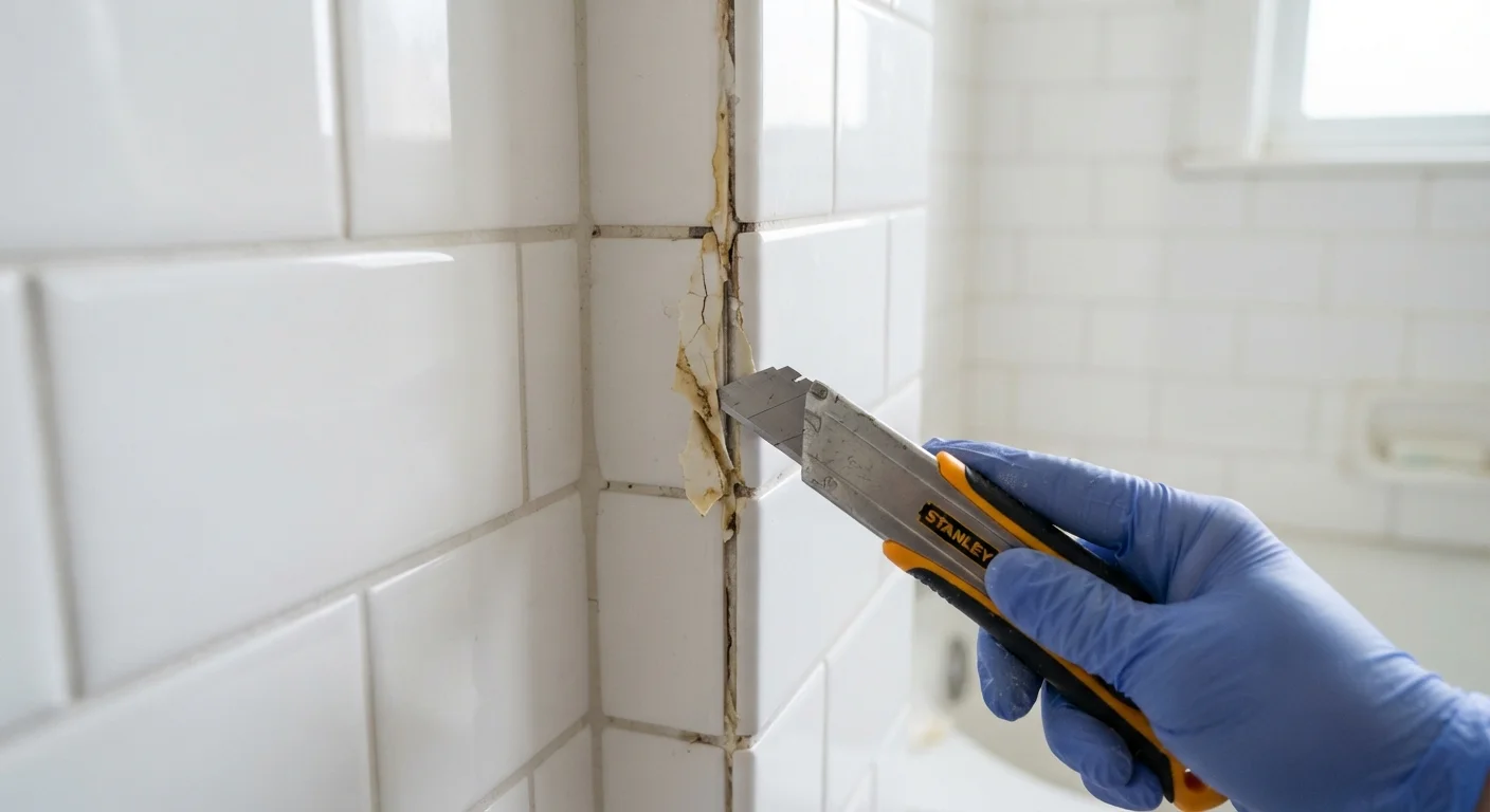 Why Bathroom Caulk Fails and How to Redo It Properly